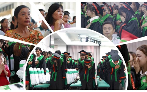 Lễ tốt nghiệp đầy cảm xúc của hơn 2500 Tân cử nhân Đại học Đông Á